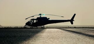 helicopter silhouette